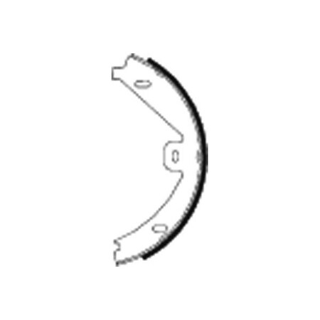 Pagid Brakes Parking Brake Shoe Set, 355050081 355050081